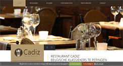 Desktop Screenshot of cadiz.be